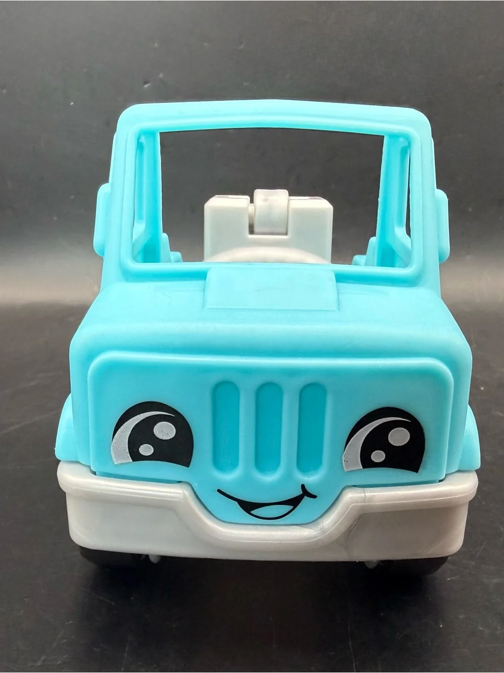 Fisher Price Little People Blue Tow Truck, Red Car, Female Tow Driver Lot Of 3